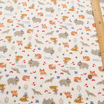 Made in China Cotton Quilted Knit Print Fabric - Animal - nomura tailor