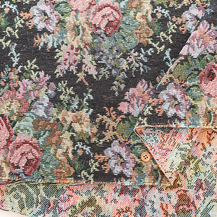 Made in China Polyester Gobelin Jacquard Fabric - Rose - nomura tailor