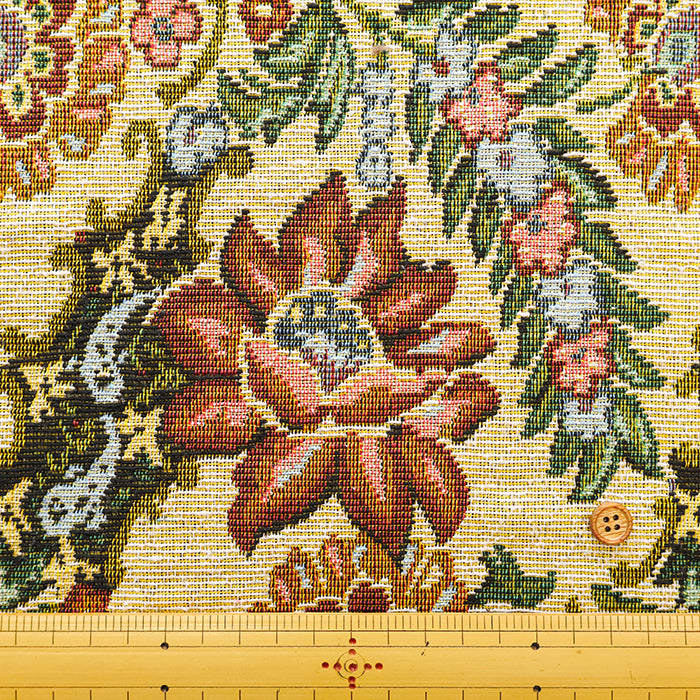 Made in China Polyester Gobelin Jacquard Fabric - Big Flower - nomura tailor