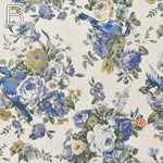 C/L Canvas Printed Fabric - ALTO ALBERO COLLECTION Bird - nomura tailor