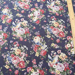 C/L Canvas Printed Fabric - ALTO ALBERO COLLECTION Bird - nomura tailor