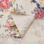 C/L Canvas Printed Fabric - ALTO ALBERO COLLECTION Bird - nomura tailor