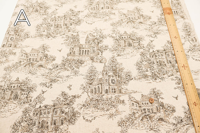 C/L Canvas Print Fabric ALTO ALBERO - nomura tailor