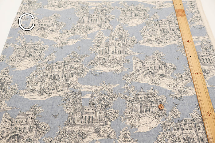 C/L Canvas Print Fabric ALTO ALBERO - nomura tailor