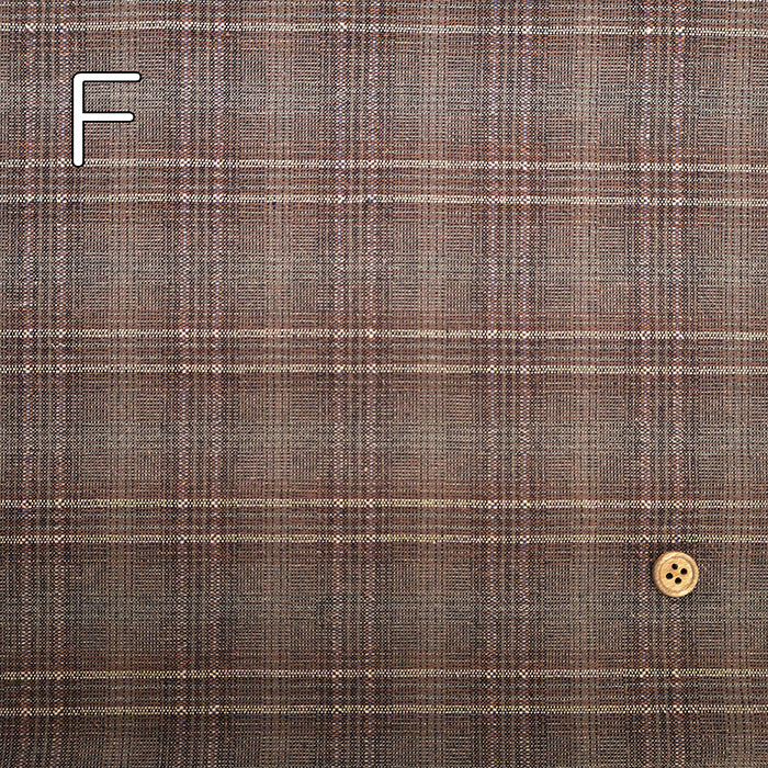 Made in Niigata-Pref  Cotton Yarn-dyed Big Check Fablic