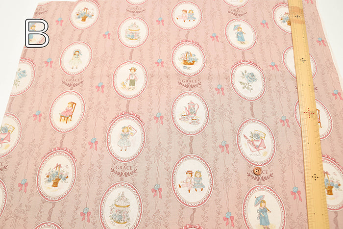 Cotton Scare Printed Fabric – ALTO ALBERO COLLECTION – Grace Girl - nomura tailor