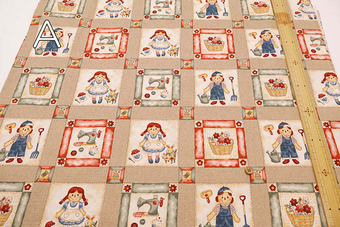 Cotton Scare Printed Fabric - John&Emily GRACE - nomura tailor