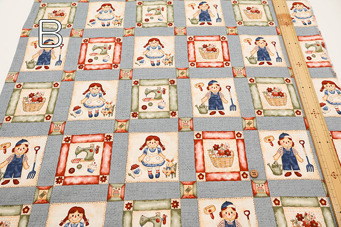 Cotton Scare Printed Fabric - John&Emily GRACE - nomura tailor