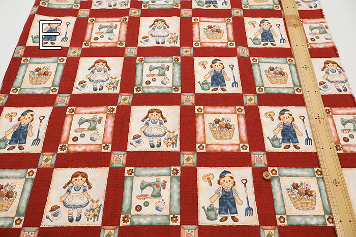 Cotton Scare Printed Fabric - John&Emily GRACE - nomura tailor