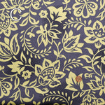 Cotton Silues Satin Print Fabric - Flower - nomura tailor