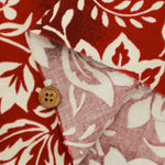 Cotton Silues Satin Print Fabric - Flower - nomura tailor
