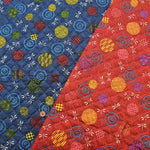 China-made Polyester Reversible Puffed Quilted Fabric - Dragonfly - nomura tailor