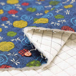 China-made Polyester Reversible Puffed Quilted Fabric - Dragonfly - nomura tailor