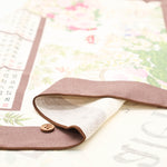 <Patterned Cut>2026 Calendar -  Garden (1 Pattern: Approx. 70cm × 40cm) - nomura tailor
