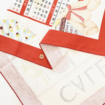 <Patterned Cut>2026 Calendar -  Bear (1 Pattern: Approx. 70cm × 40cm) - nomura tailor