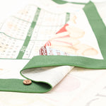 <Patterned Cut>2026 Calendar -  Bear (1 Pattern: Approx. 70cm × 40cm) - nomura tailor