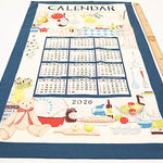 <Patterned Cut>2026 Calendar -  Bear (1 Pattern: Approx. 70cm × 40cm) - nomura tailor