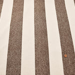 Cotton No. 10 Canvas Fabric - Big stripe - nomura tailor