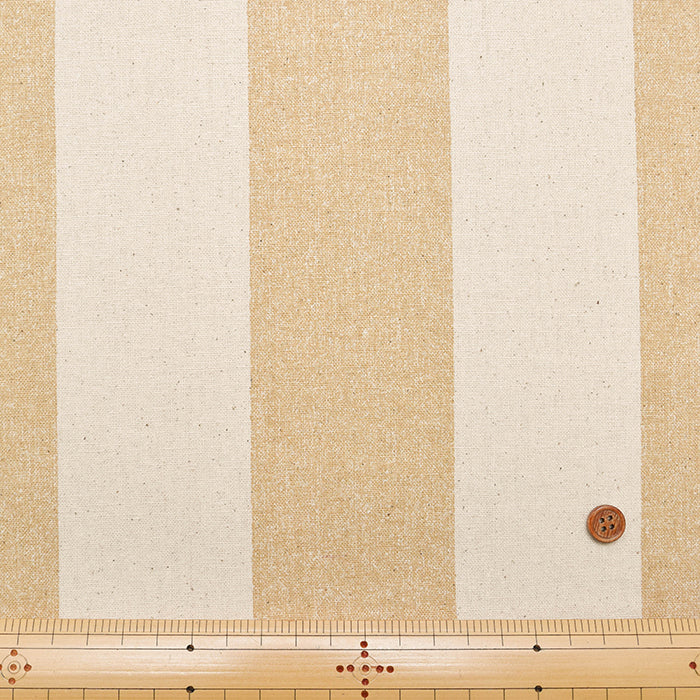 Cotton No. 10 Canvas Fabric - Big stripe - nomura tailor