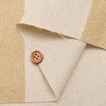 Cotton No. 10 Canvas Fabric - Big stripe - nomura tailor
