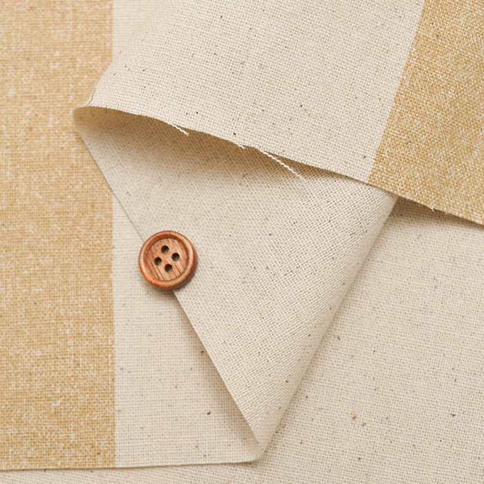 Cotton No. 10 Canvas Fabric - Big stripe - nomura tailor