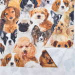 Made in the Netherlands B&B Fabric Cotton Print Fabric - DOG - nomura tailor