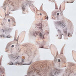 Made in the Netherlands B&B Fabric Cotton Print Fabric - RABBIT - nomura tailor
