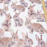Made in the Netherlands B&B Fabric Cotton Print Fabric - RABBIT - nomura tailor