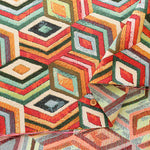 Made in France Gobelin Fabric - SAFECO Geometric Pattern - nomura tailor