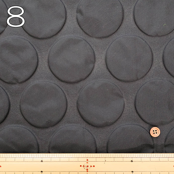 Water repellent Acrylic - Nylon Oxford Fabric - Dots - nomura tailor