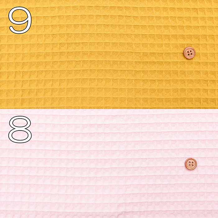 Made in France - W width Waffle Fabric Plain - nomura tailor