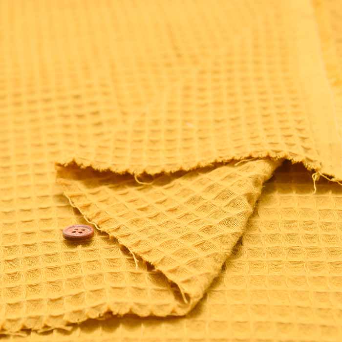 Made in France - W width Waffle Fabric Plain - nomura tailor