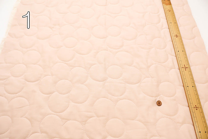 Cotton Quilted Fabric - Flower - nomura tailor