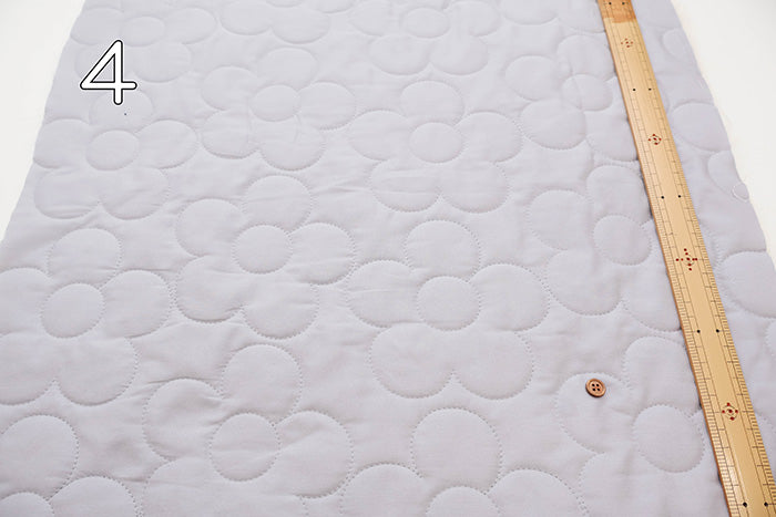 Cotton Quilted Fabric - Flower - nomura tailor