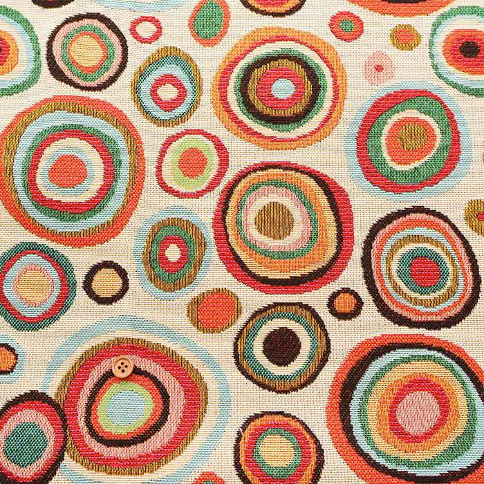 Made in France Gobelin Fabric - SAFECO Geometric Pattern - nomura tailor