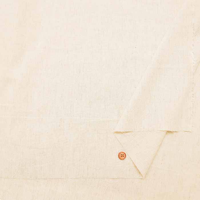 Organic Cotton C/L muslin Fabric - Plain - nomura tailor
