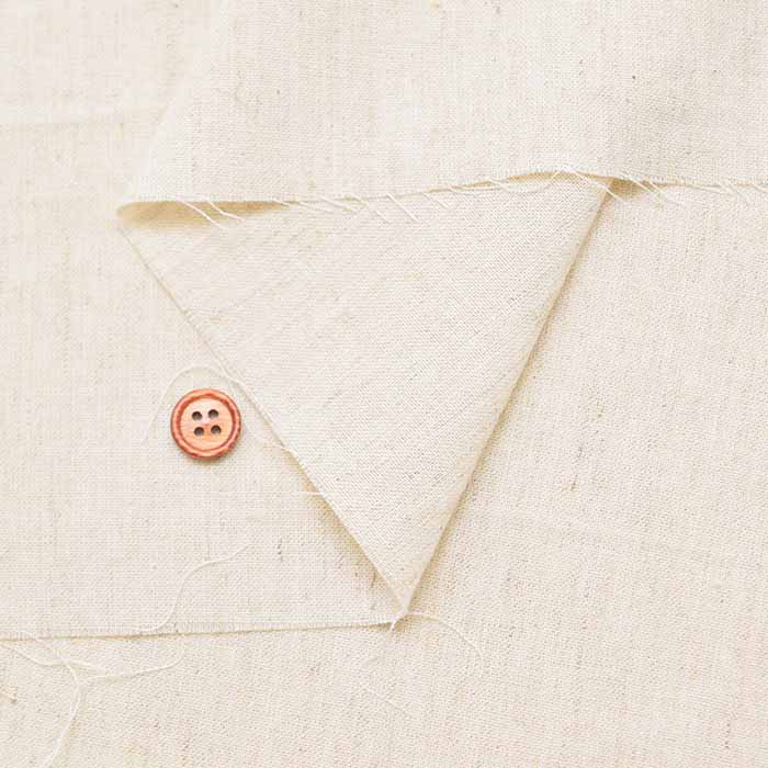 Organic Cotton C/L muslin Fabric - Plain - nomura tailor