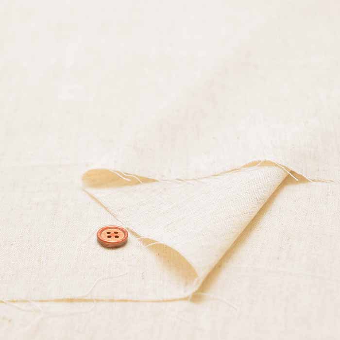 Organic Cotton C/L muslin Fabric - Plain - nomura tailor