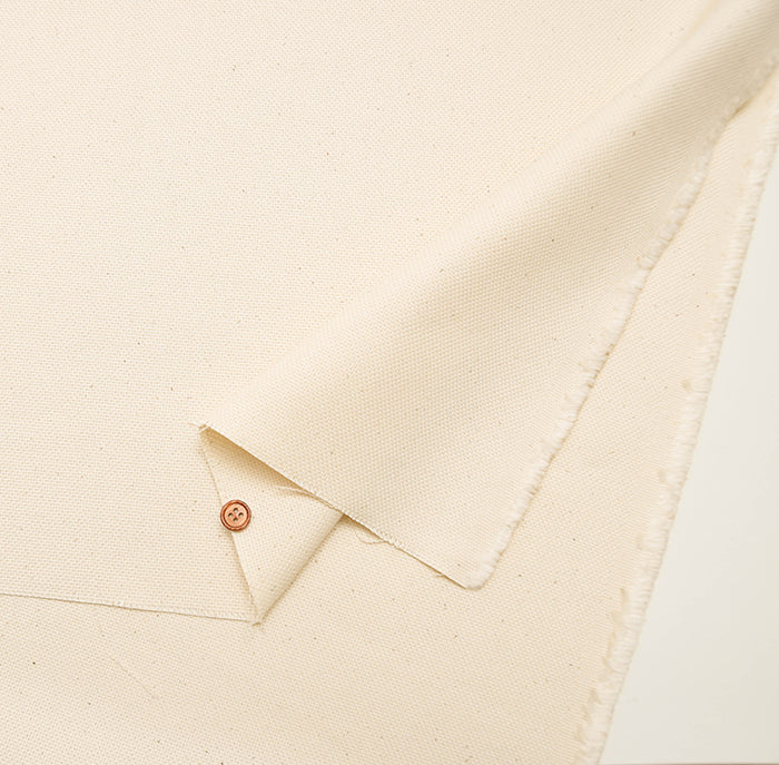 Organic Canvas Fabric - Plain - nomura tailor
