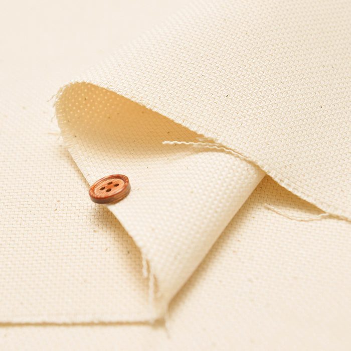 Organic Canvas Fabric - Plain - nomura tailor