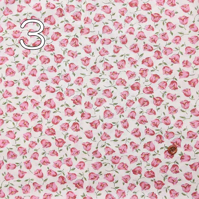 Cotton sketch apint dough tulip bud - nomura tailor