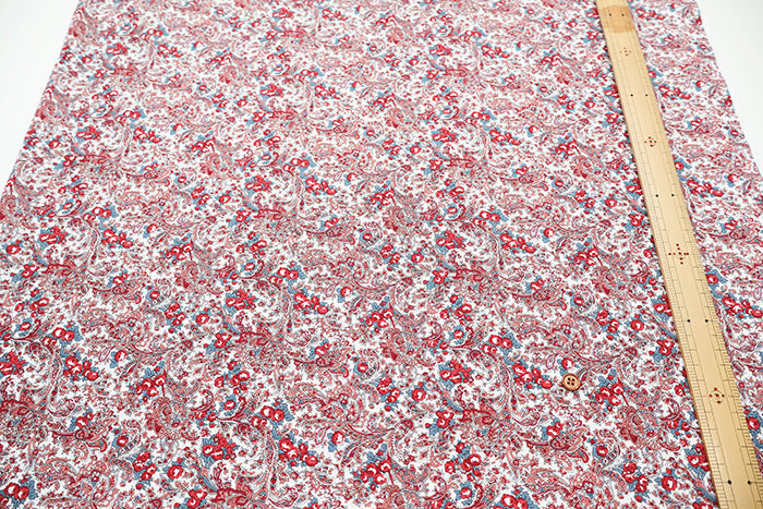 Cotton Scare Printed Fabric - Paisley - nomura tailor