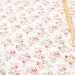 Cotton Scare Print Fabric - Flower Rose - nomura tailor