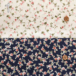 Cotton Scare Printed Fabric - Mini Flower - nomura tailor