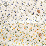 Cotton Scare Printed Fabric - Mini Flower - nomura tailor