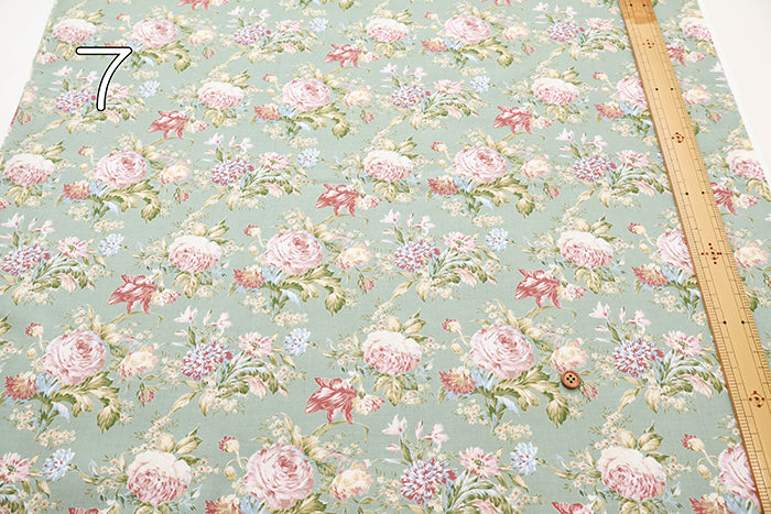 Cotton Scare Printed Fabric - Bouquet - nomura tailor