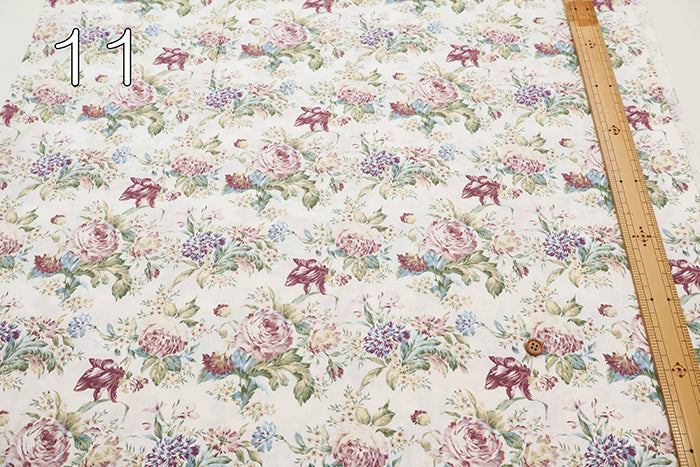 Cotton Scare Printed Fabric - Bouquet - nomura tailor
