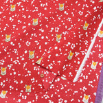 Cotton Lawn Print Fabric - echino FOX - nomura tailor