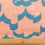 C/L Canvas Print Fabric echino float - nomura tailor