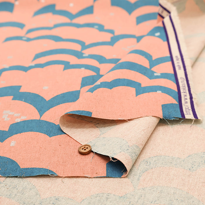 C/L Canvas Print Fabric echino float - nomura tailor